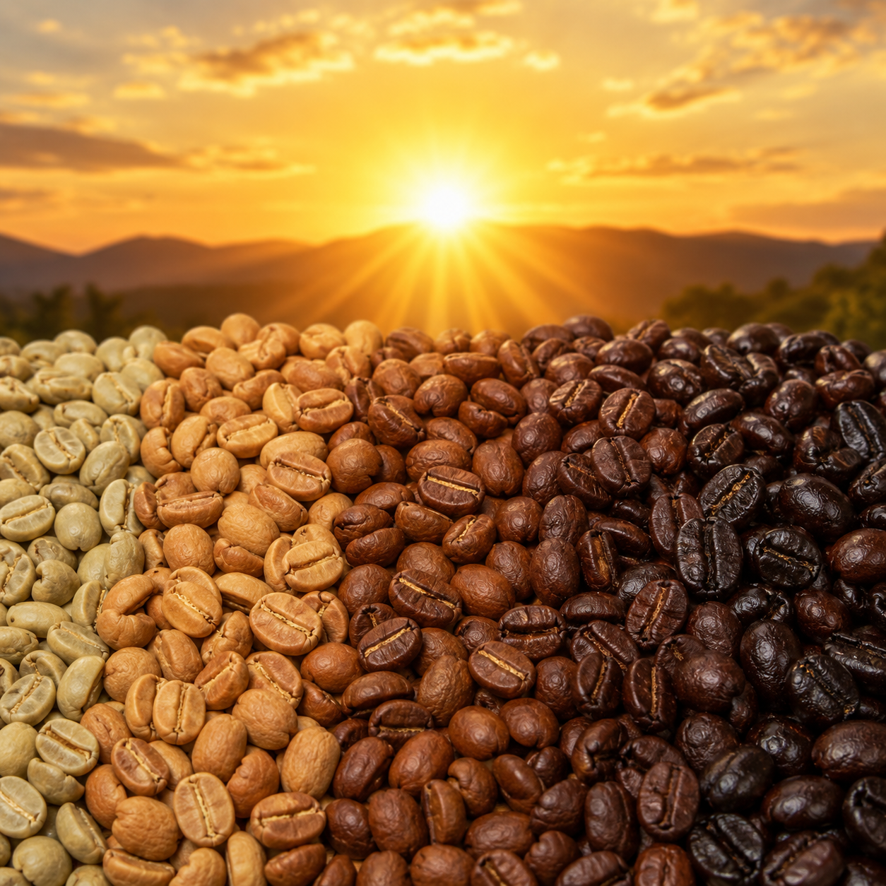 Coffee bean offerings
